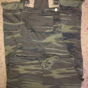 * Buckle * Camo Overalls - Medium